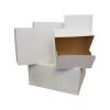 Pudełko cukiernicze klejone białe na ciasto 25x15x8 cm - 1szt.